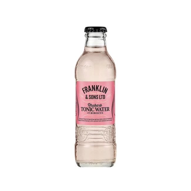 Apa Tonica Rubarba & Hibiscus Franklin&Sons 200ml